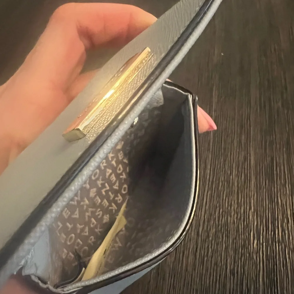 Kate Spade Gray Card Case